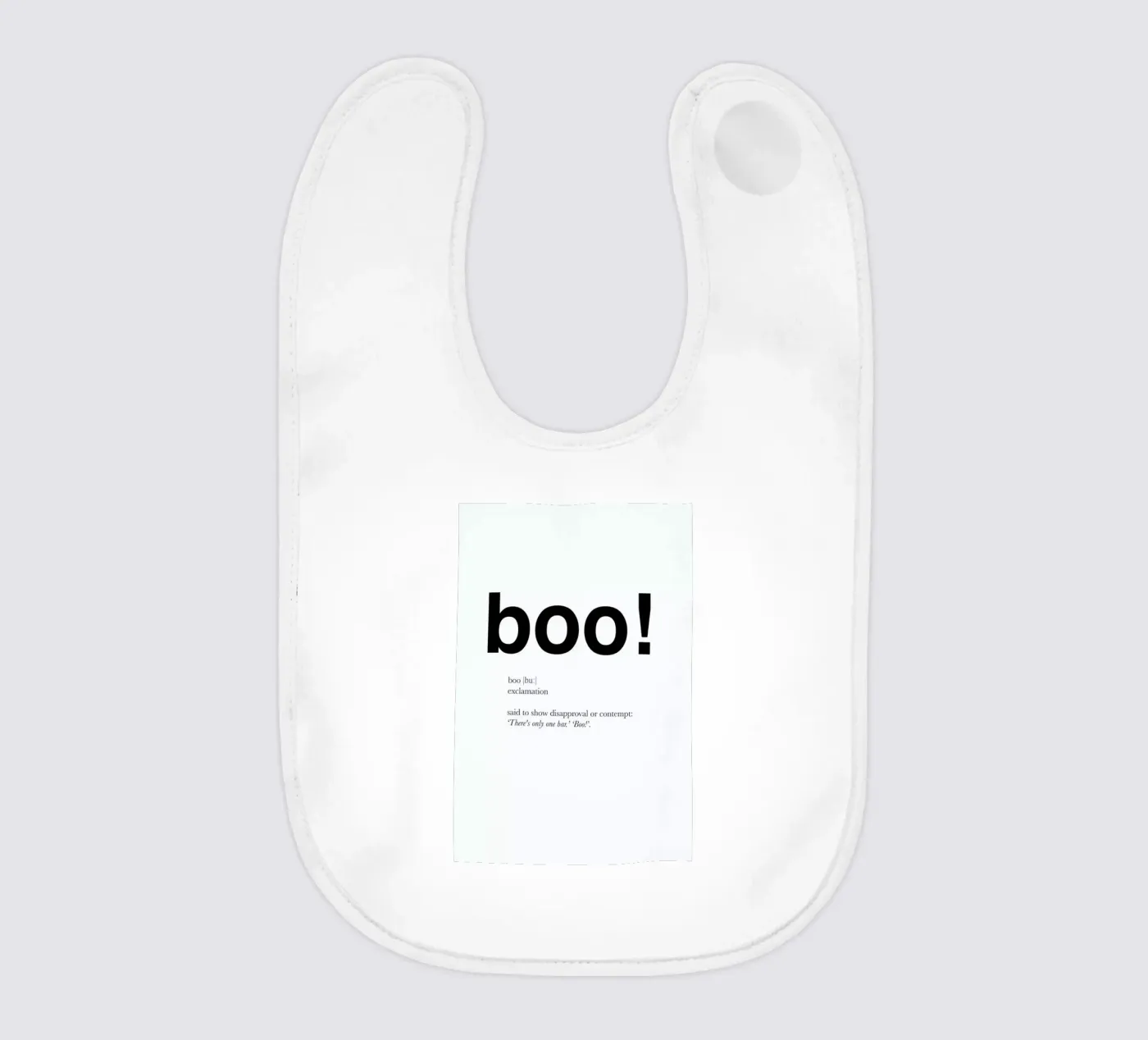 The boo interjection bavaglino da Matěj Kašpar Jirásek