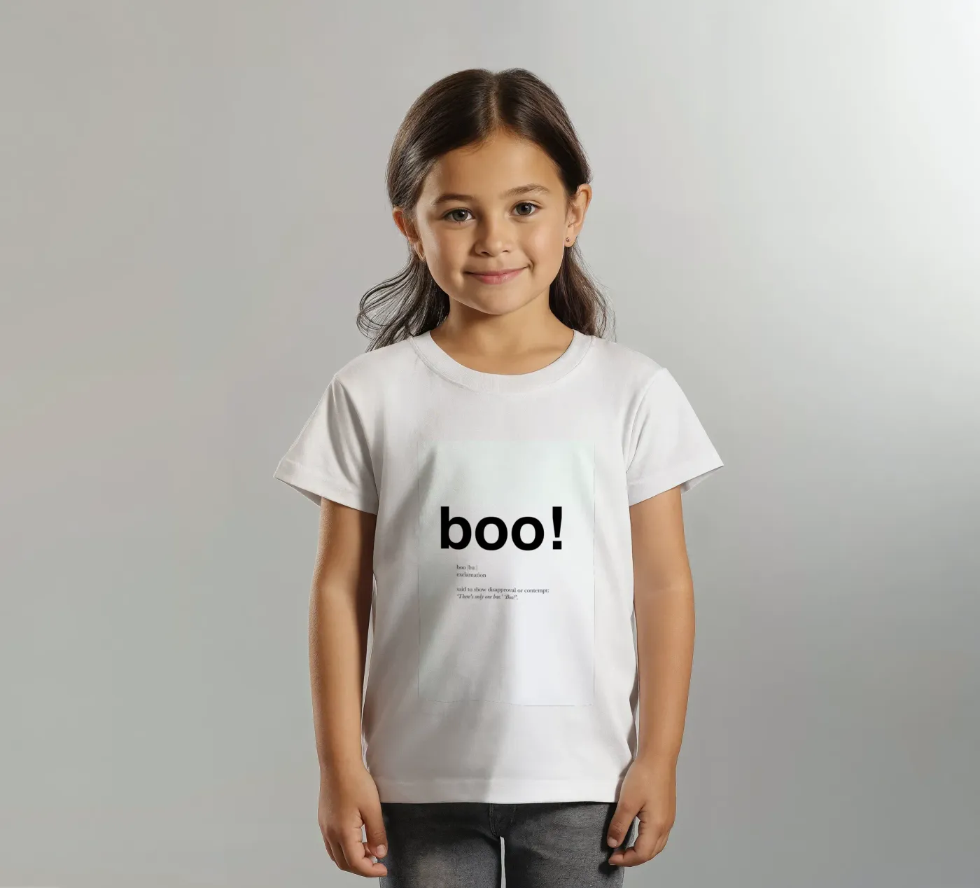 The boo interjection t-shirt bambini da Matěj Kašpar Jirásek