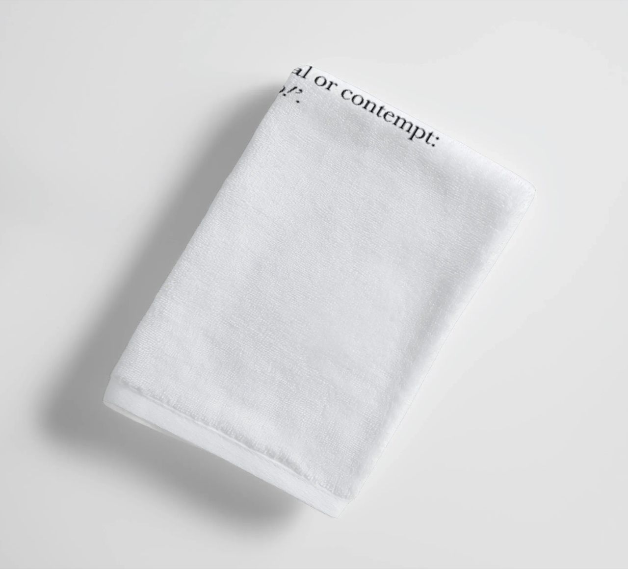 The boo interjection asciugamano da bagno da Matěj Kašpar Jirásek
