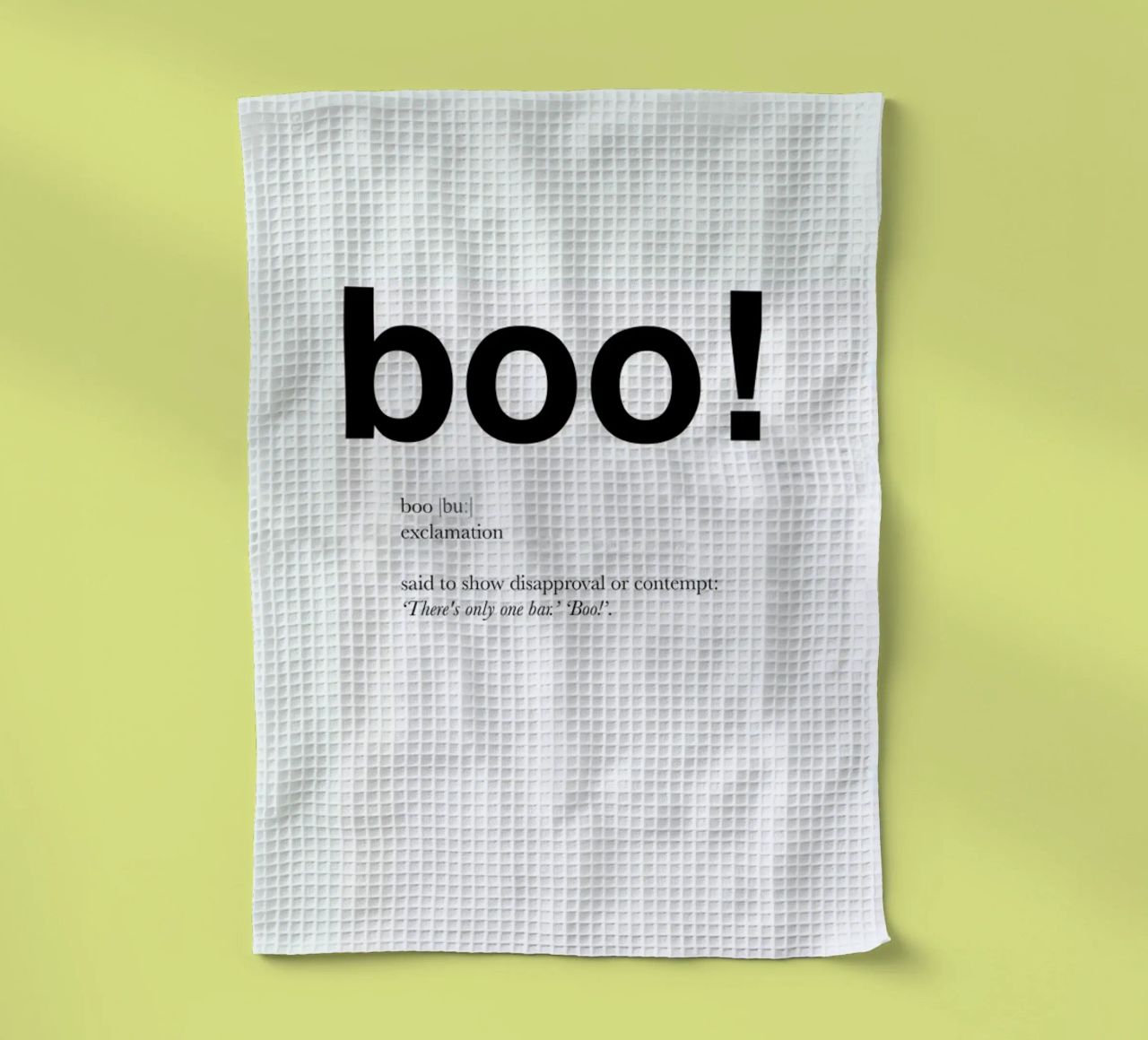 The boo interjection canovaccio da cucina da Matěj Kašpar Jirásek