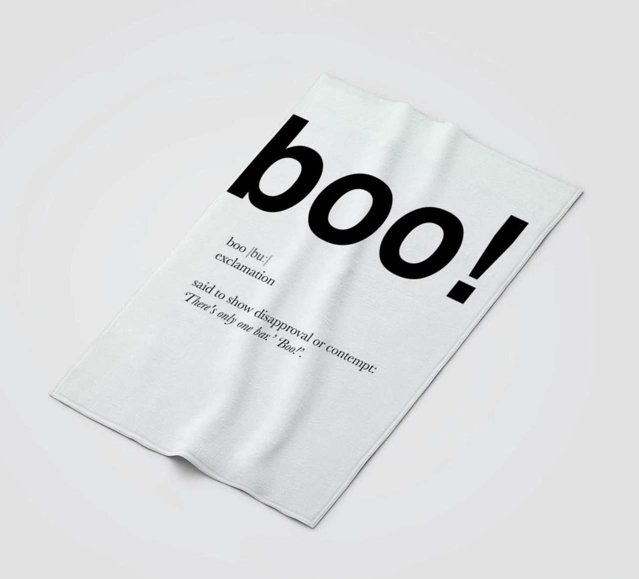 The boo interjection coperta in pile da Matěj Kašpar Jirásek