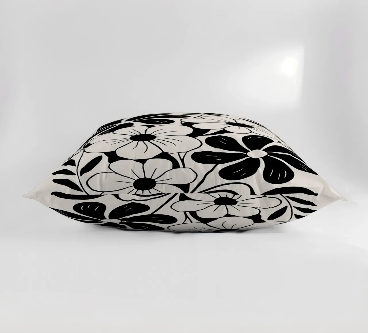 boho abstract flowers cuscino da LisaArtes