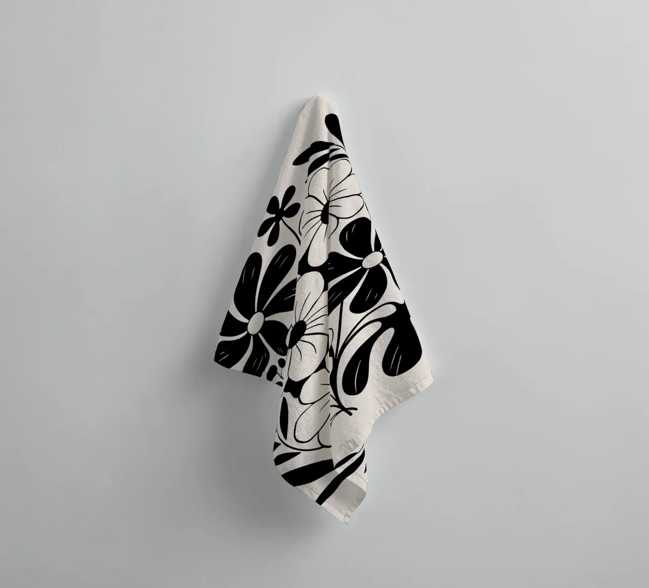 boho abstract flowers asciugamano da bagno da LisaArtes