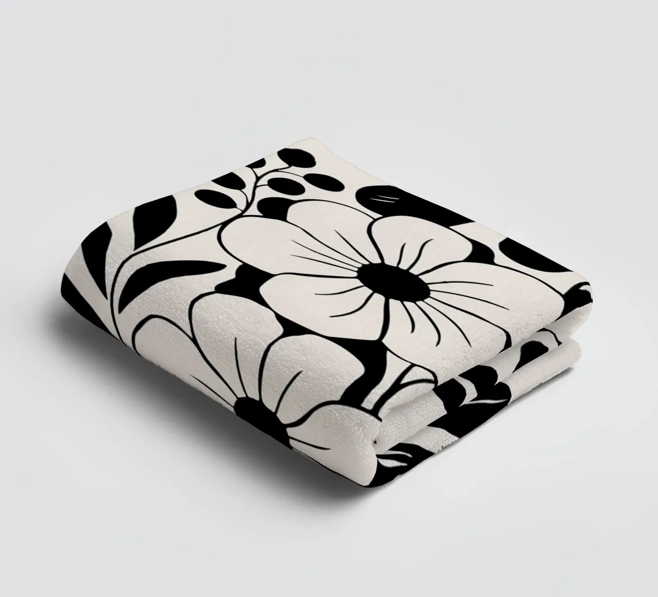 boho abstract flowers asciugamano da bagno da LisaArtes