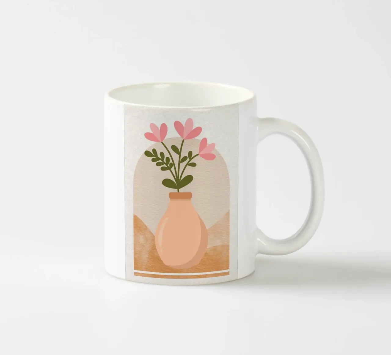 vaso di fiori tazza in ceramica da Jonathan R NASH