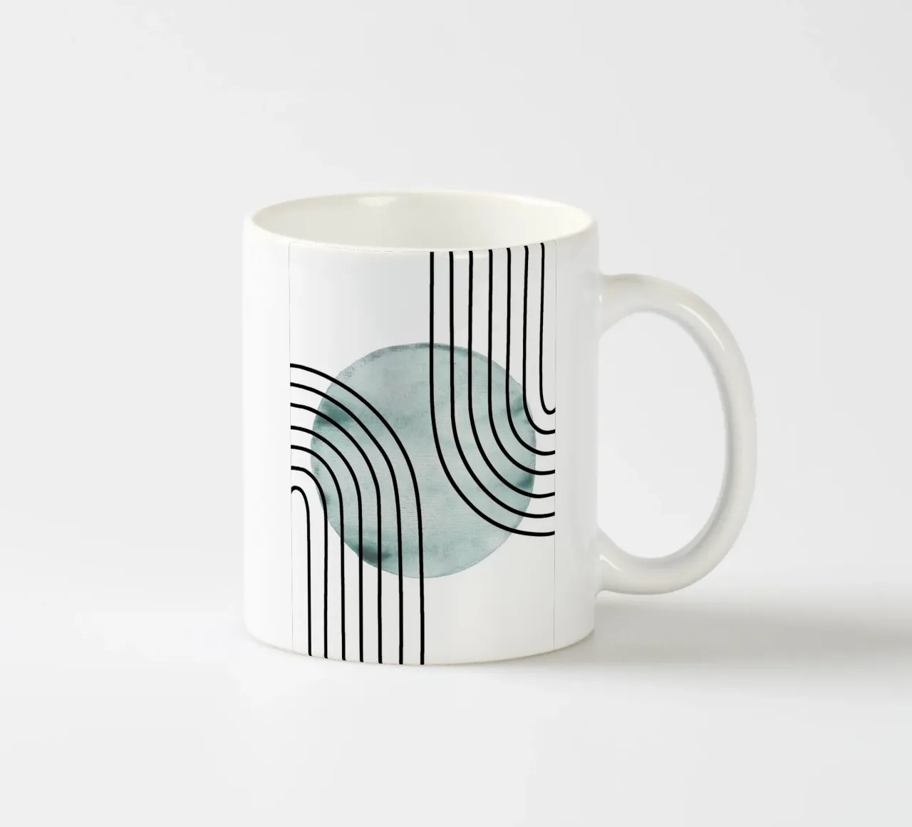 Mid Century Drop tazza in ceramica da BAINAI