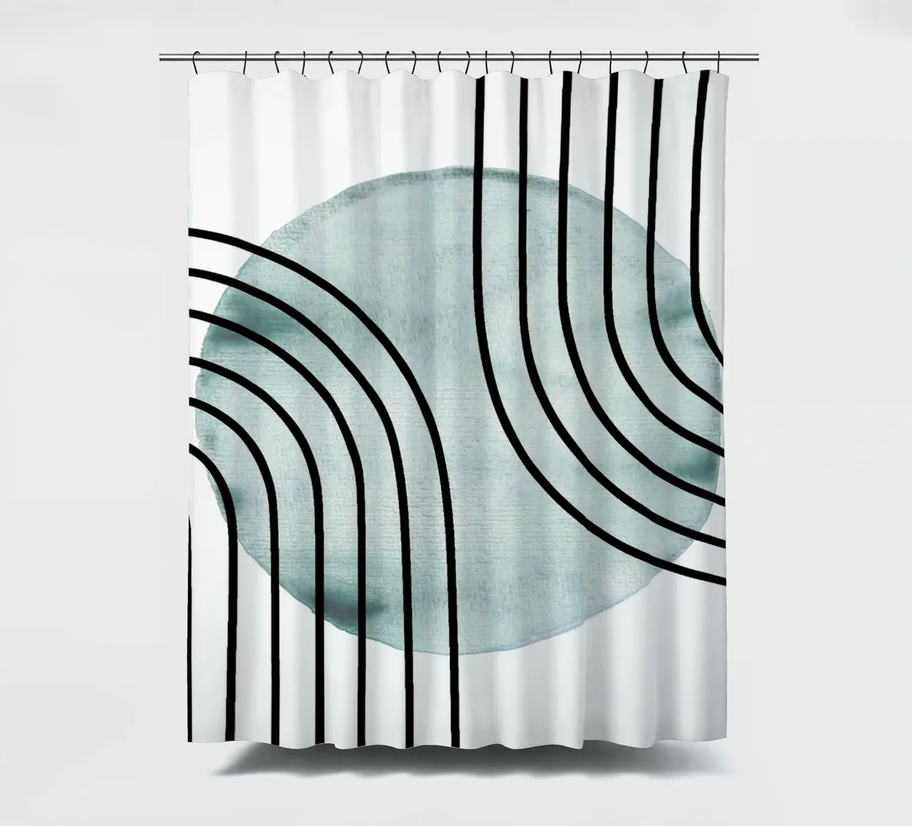 Mid Century Drop tenda da doccia da BAINAI