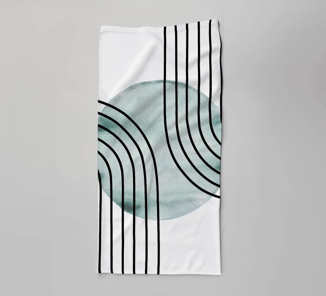Mid Century Drop asciugamano da bagno da BAINAI