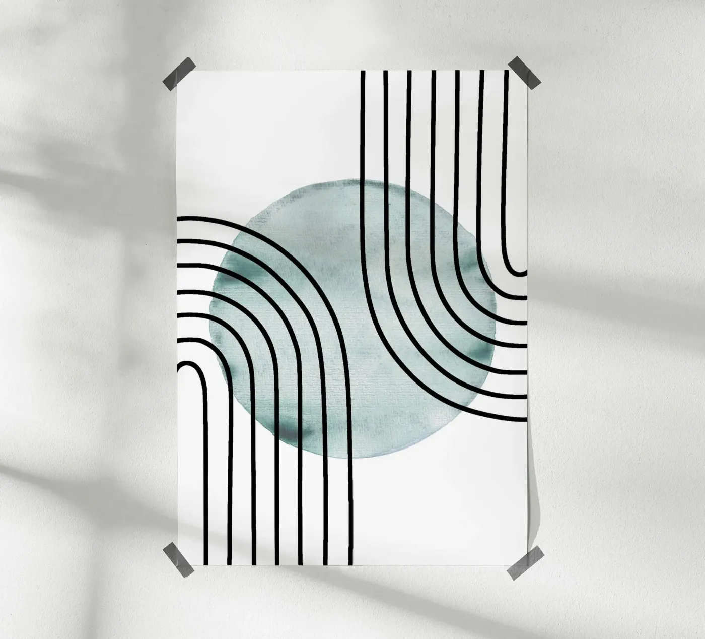 Mid Century Drop poster da BAINAI