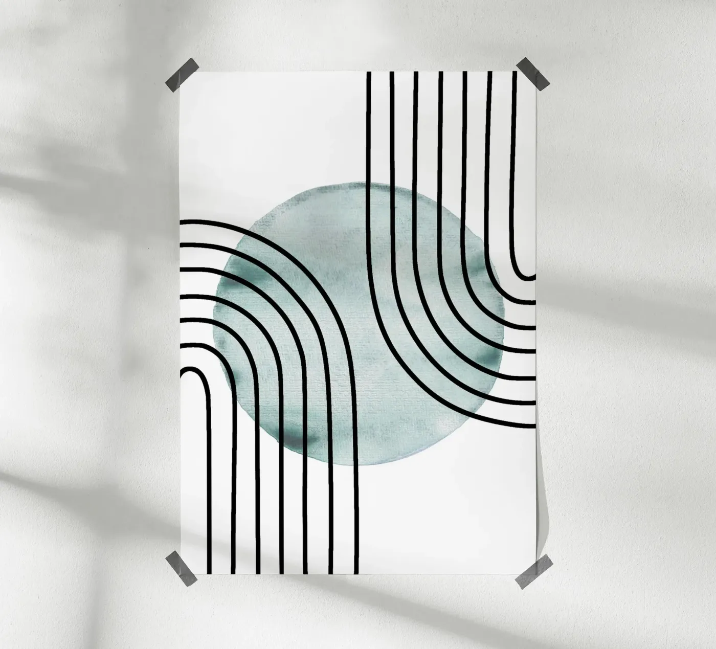 Mid Century Drop poster da BAINAI