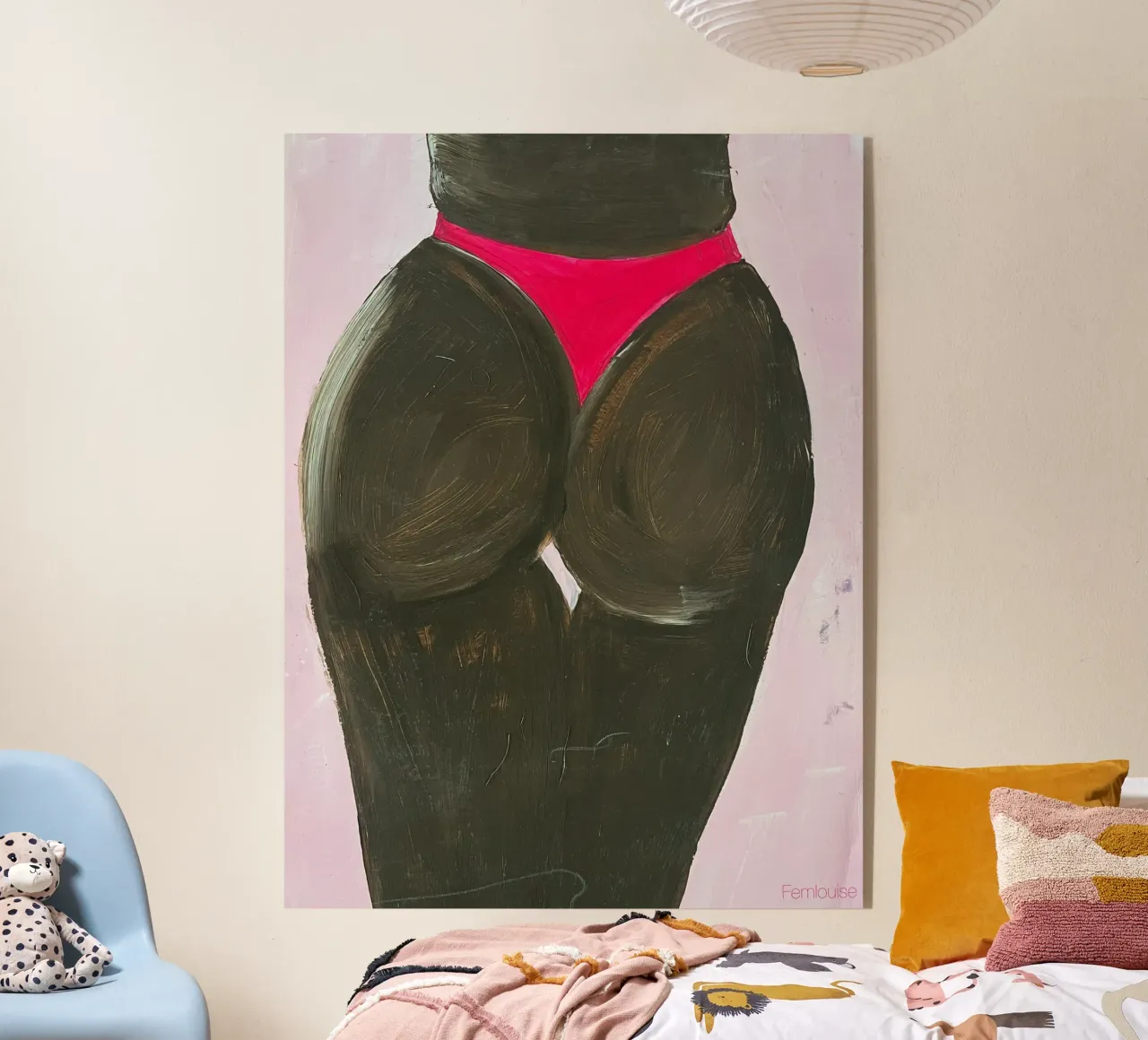 Barbie plexiglass da Femlouise.illustrations