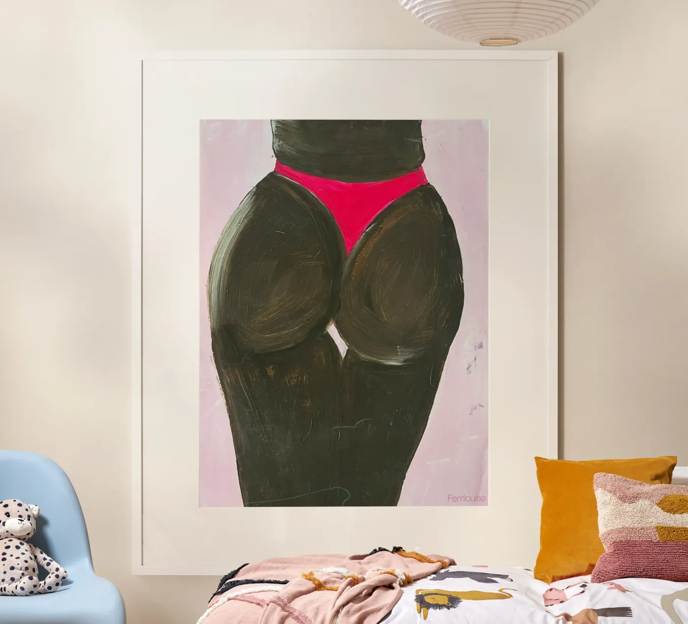 Barbie poster van Femlouise.illustrations