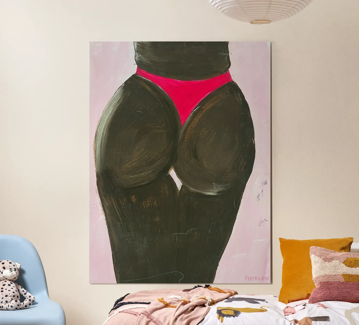 Barbie poster van Femlouise.illustrations