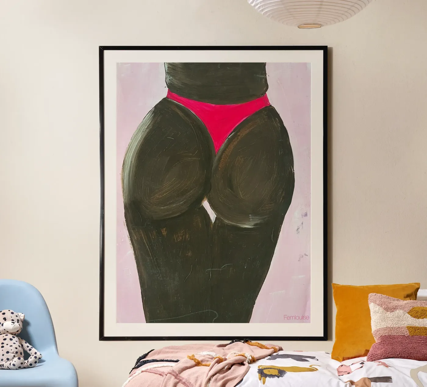 Barbie poster van Femlouise.illustrations