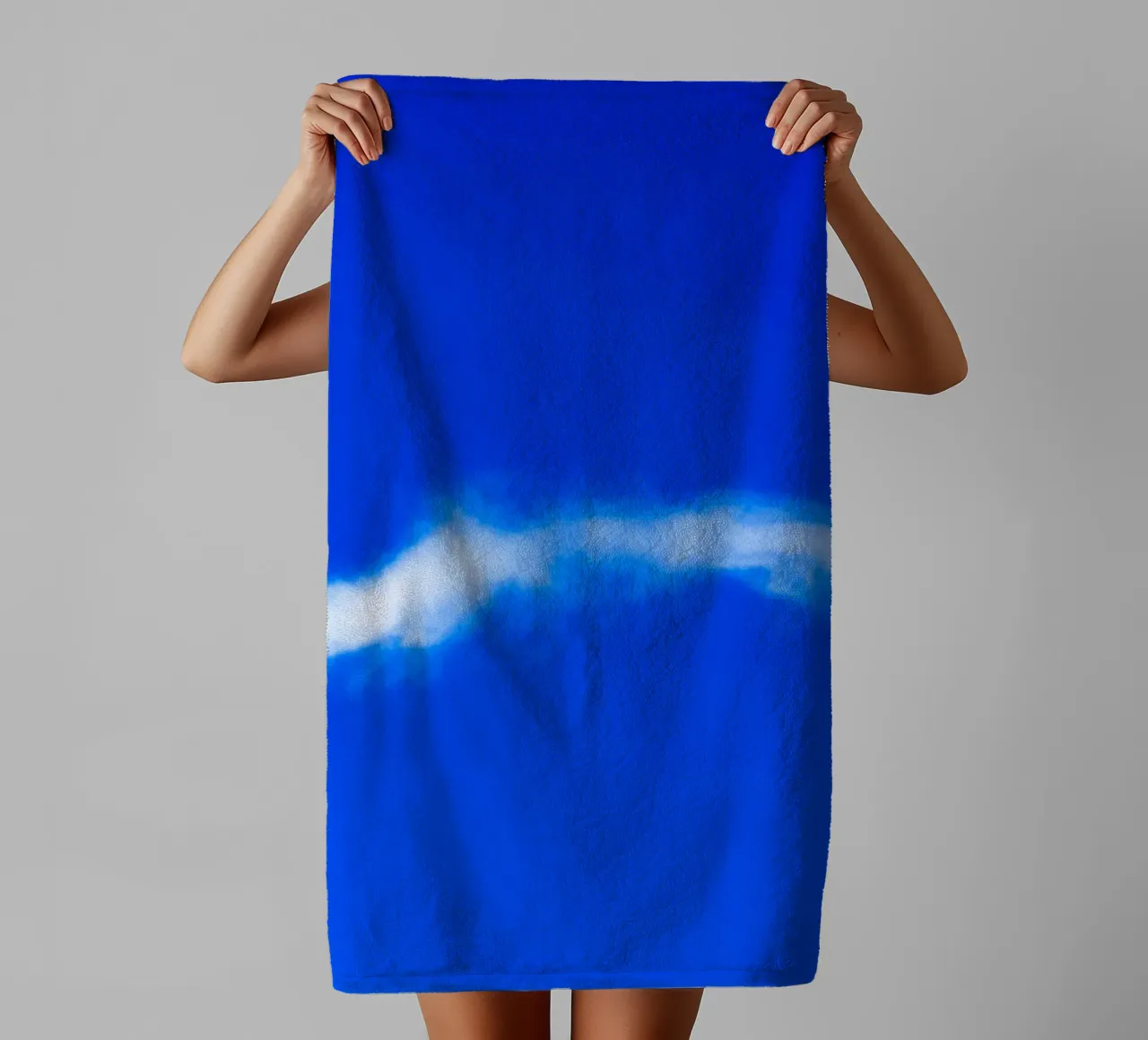 Blue | Cloud towel by Tal Paz-Fridman