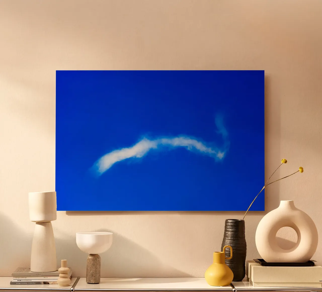 Blue | Cloud forex plate by Tal Paz-Fridman