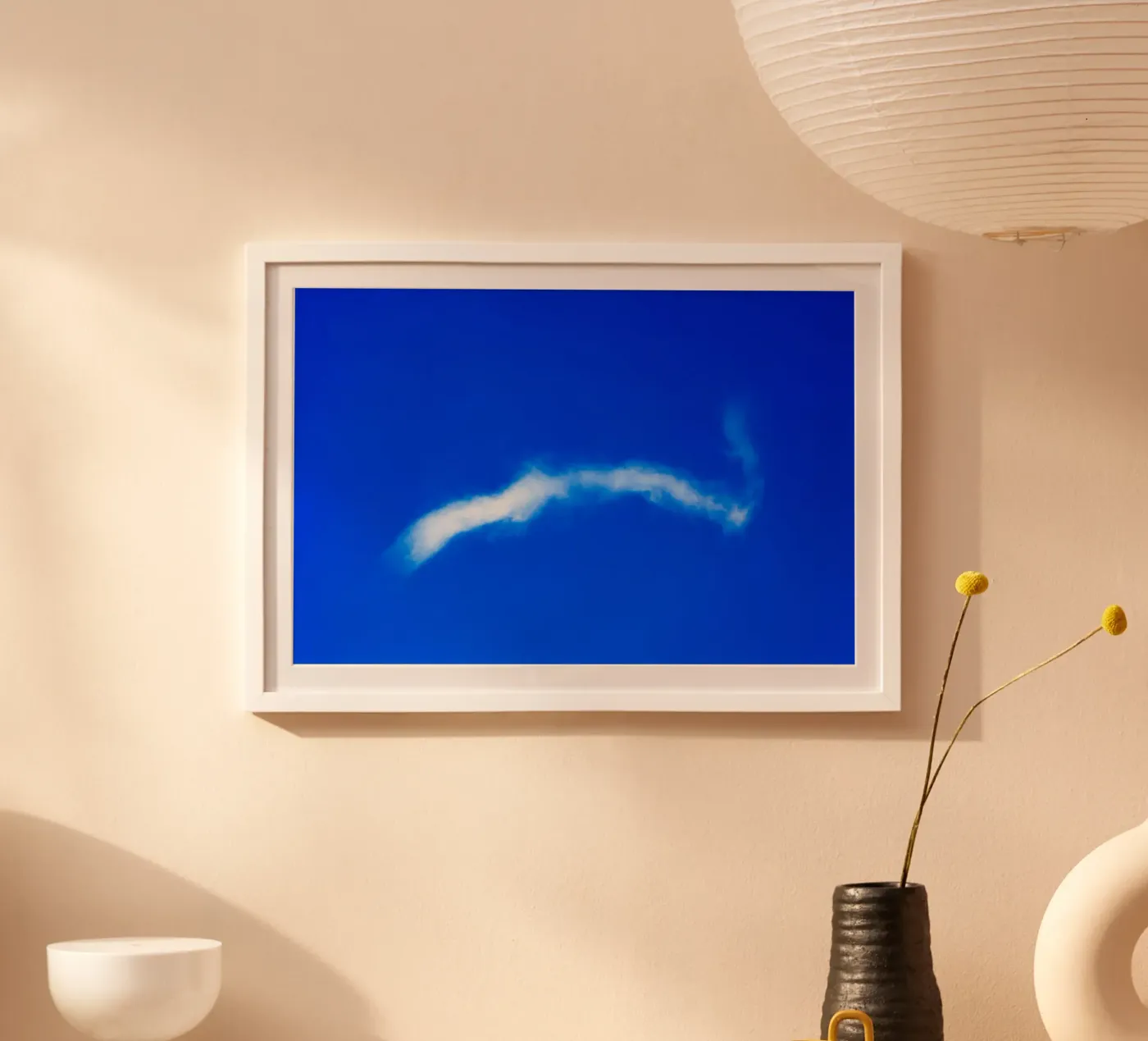 Blue | Cloud poster by Tal Paz-Fridman