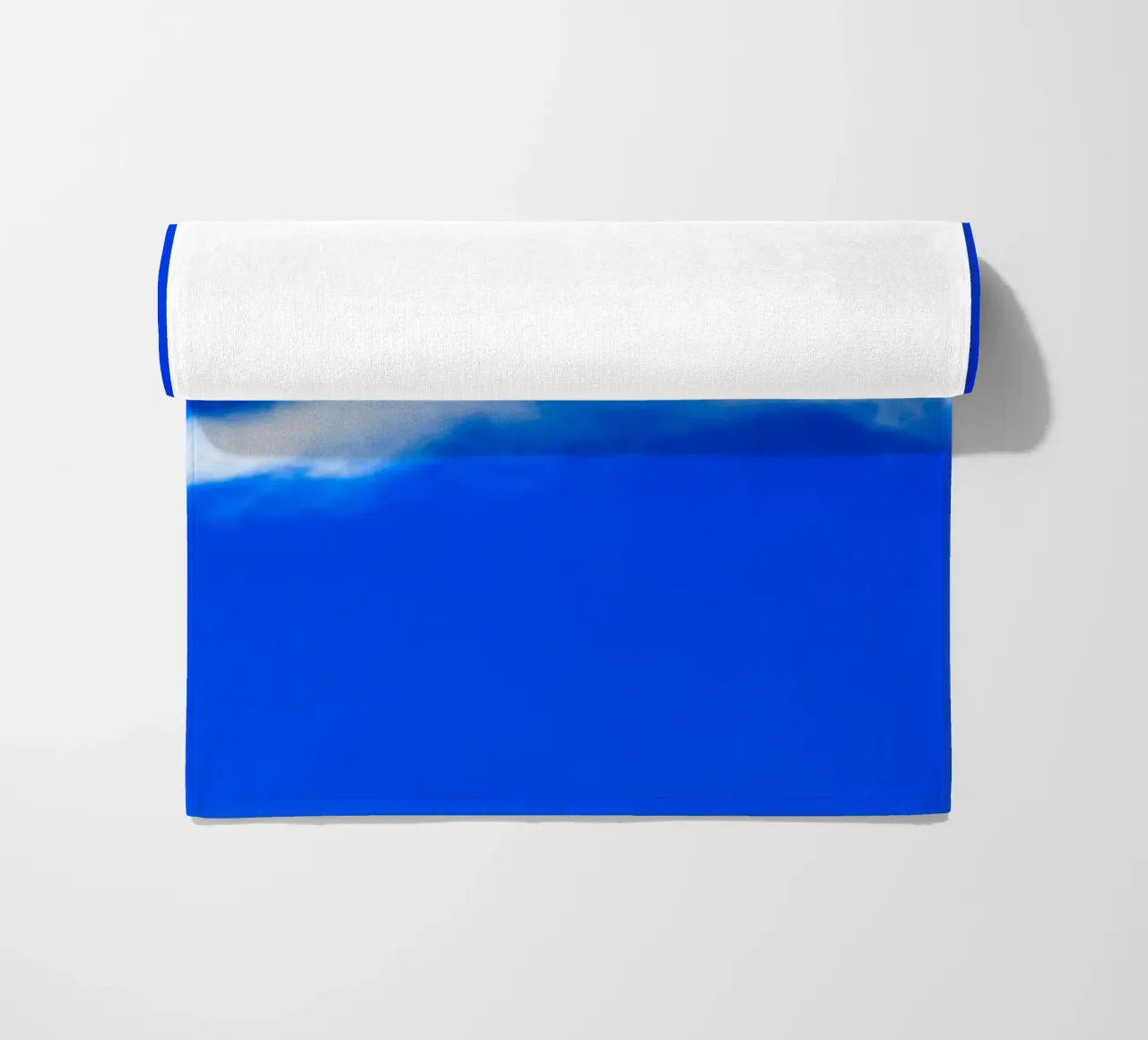 Blue | Cloud beach towel by Tal Paz-Fridman
