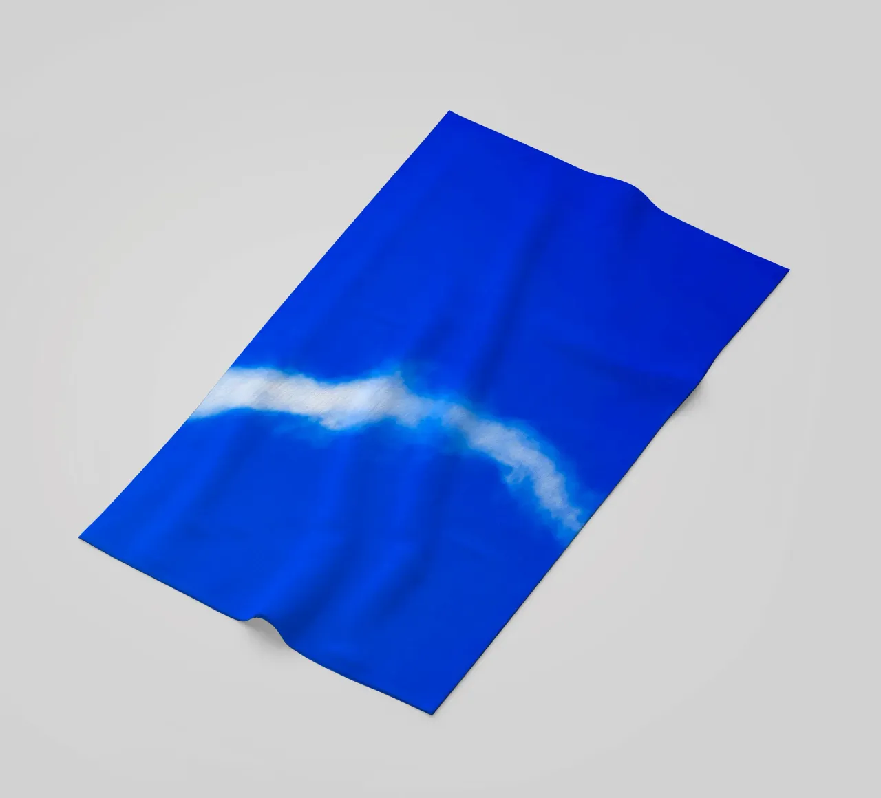 Blue | Cloud beach towel by Tal Paz-Fridman