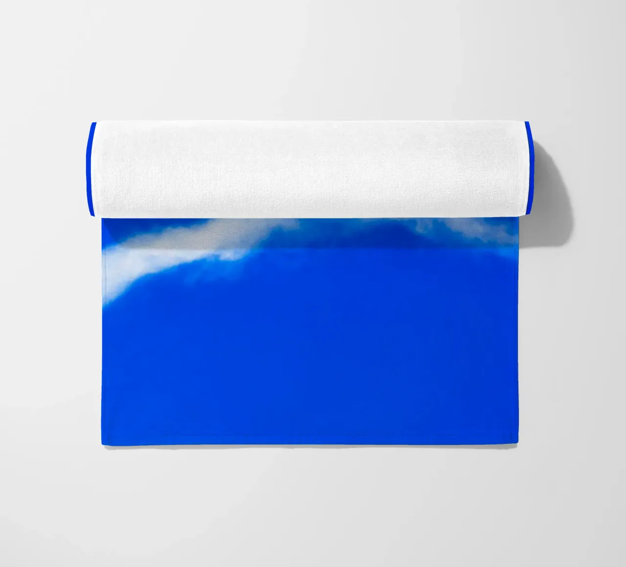 Blue | Cloud beach towel by Tal Paz-Fridman