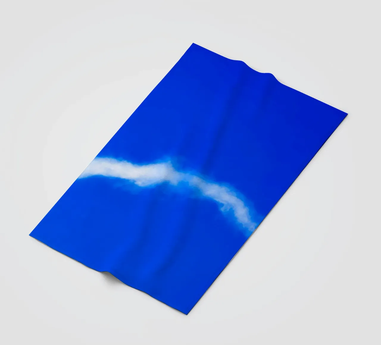 Blue | Cloud Fleecedecke von Tal Paz-Fridman