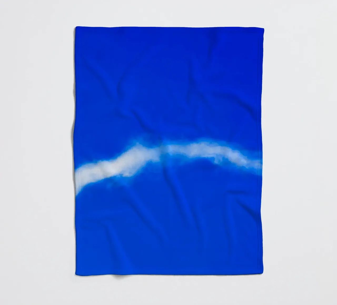 Blue | Cloud Fleecedecke von Tal Paz-Fridman