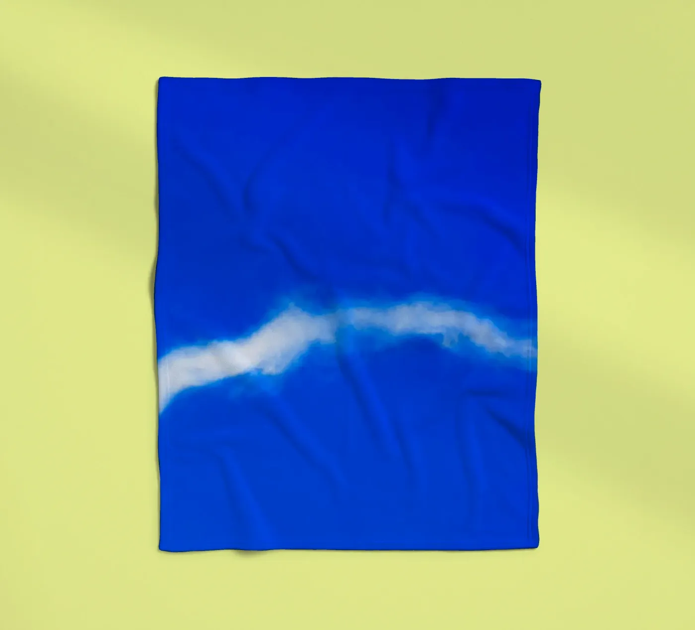 Blue | Cloud Fleecedecke von Tal Paz-Fridman