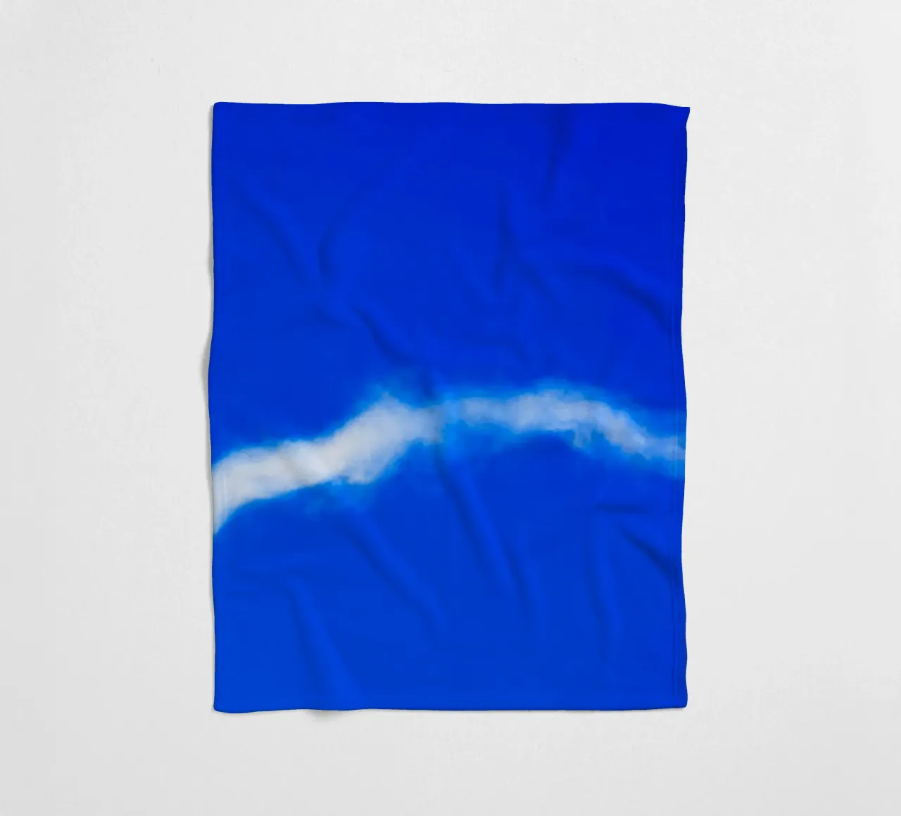 Blue | Cloud Fleecedecke von Tal Paz-Fridman