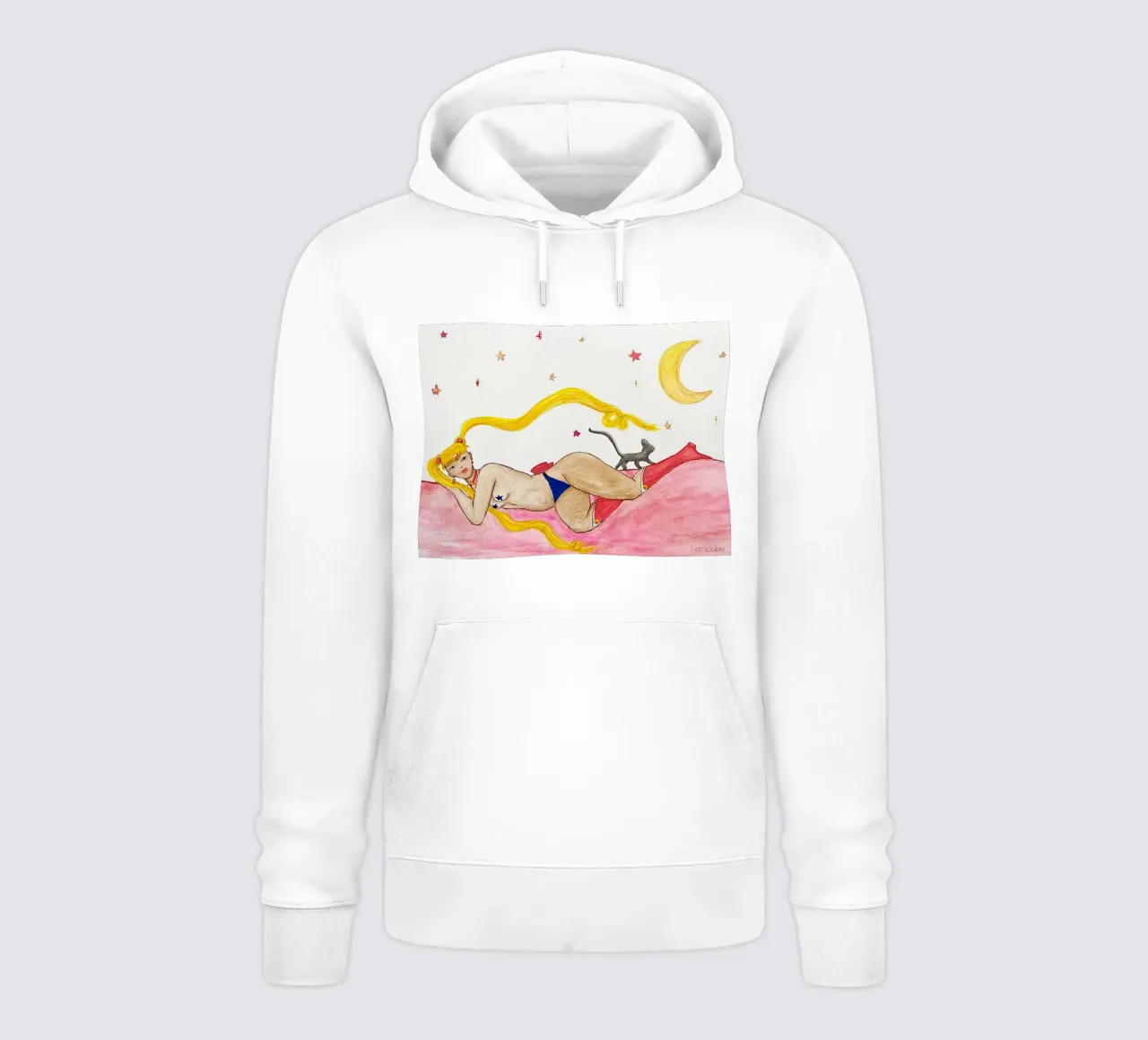 All grown up - Sailor Moon felpa con cappuccio da Femlouise.illustrations