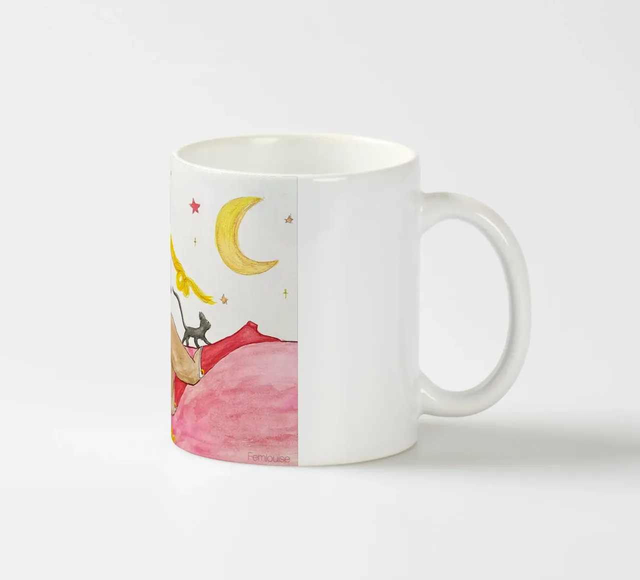 All grown up - Sailor Moon tazza in ceramica da Femlouise.illustrations