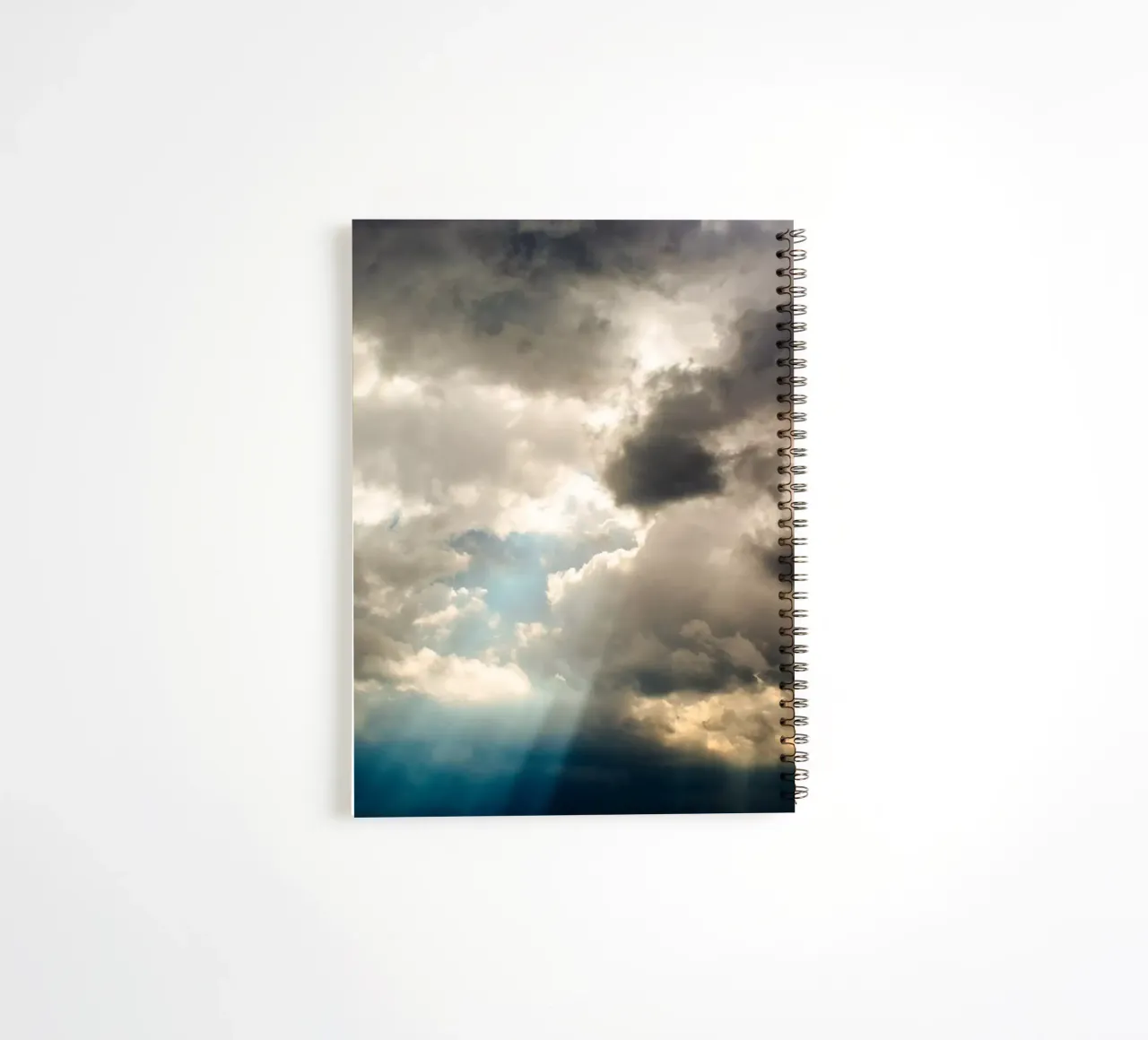 Atmosphere II spiral notebook by Tal Paz-Fridman