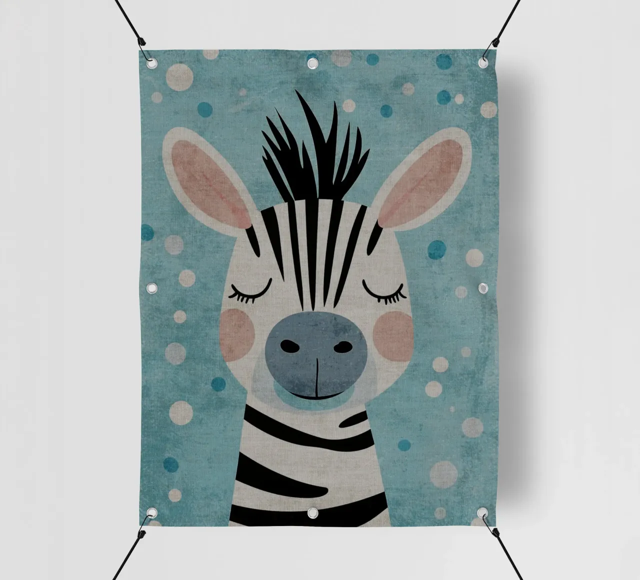 animale zebra telo in pvc da Courtney Ohling