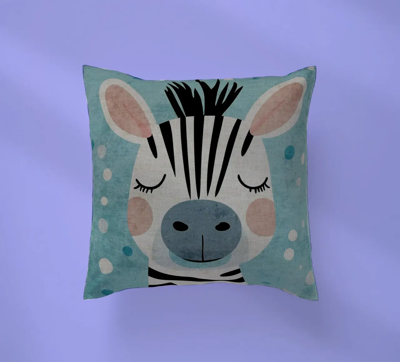 animale zebra cuscino da Courtney Ohling