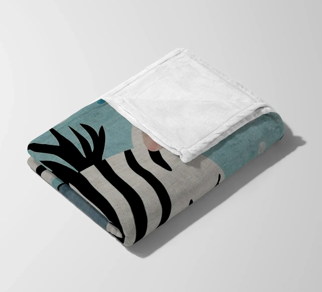 animale zebra coperta in pile da Courtney Ohling