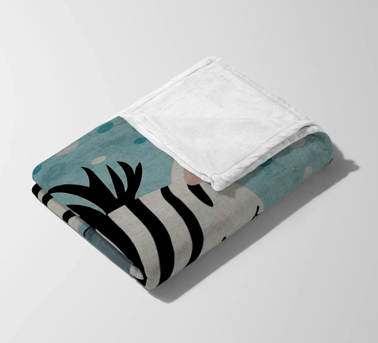 animale zebra coperta in pile da Courtney Ohling
