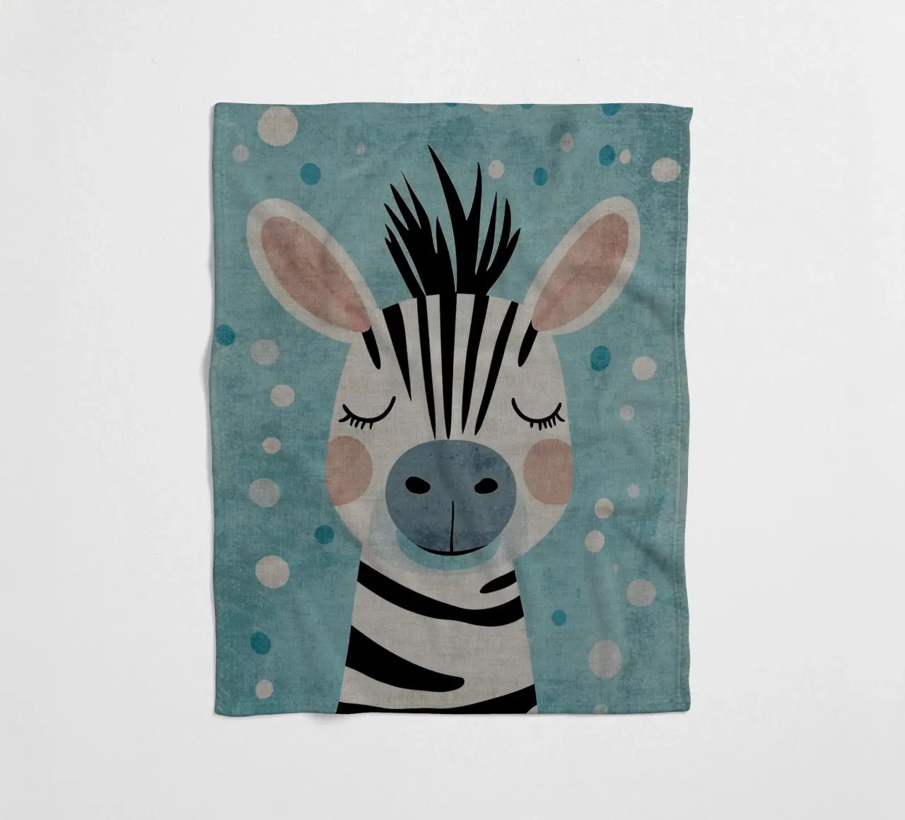 animale zebra coperta in pile da Courtney Ohling