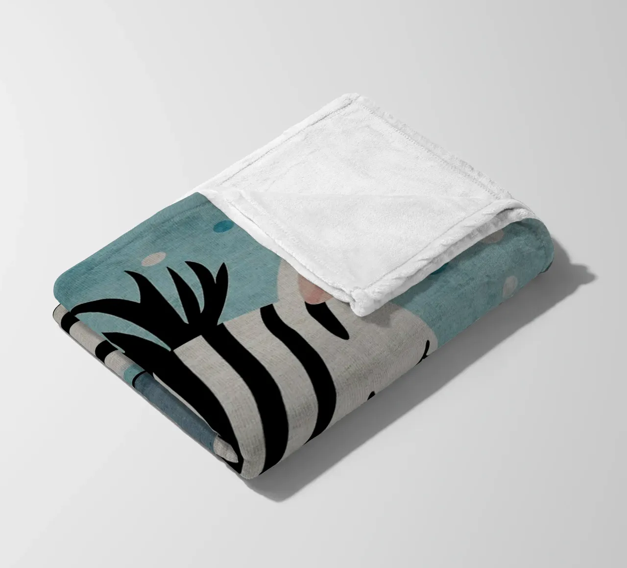animale zebra coperta in pile da Courtney Ohling