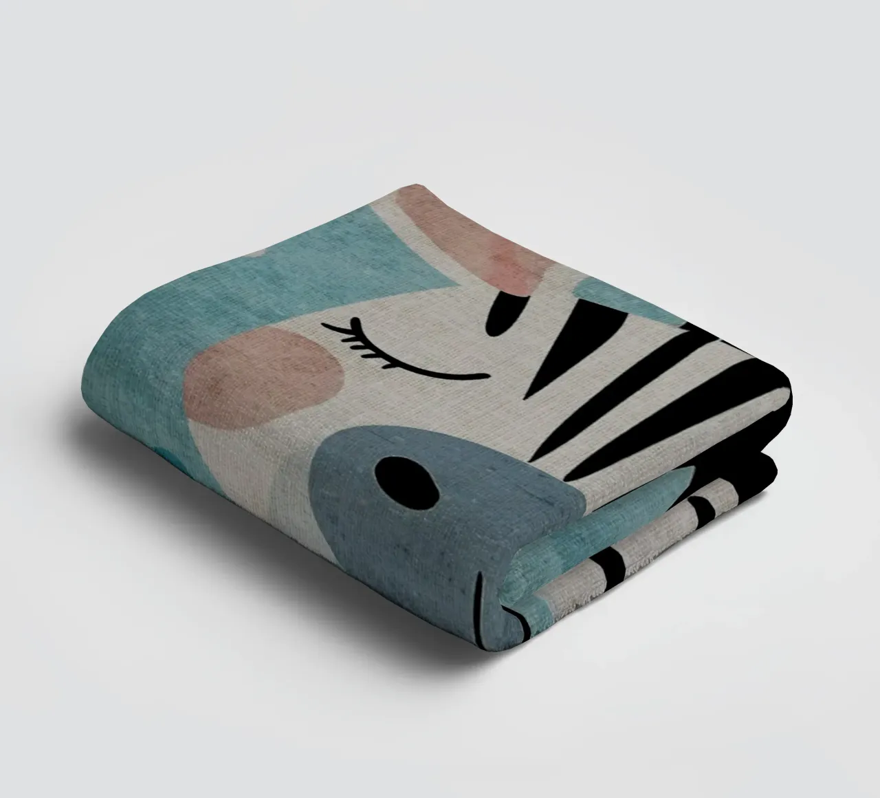 animale zebra asciugamano da bagno da Courtney Ohling