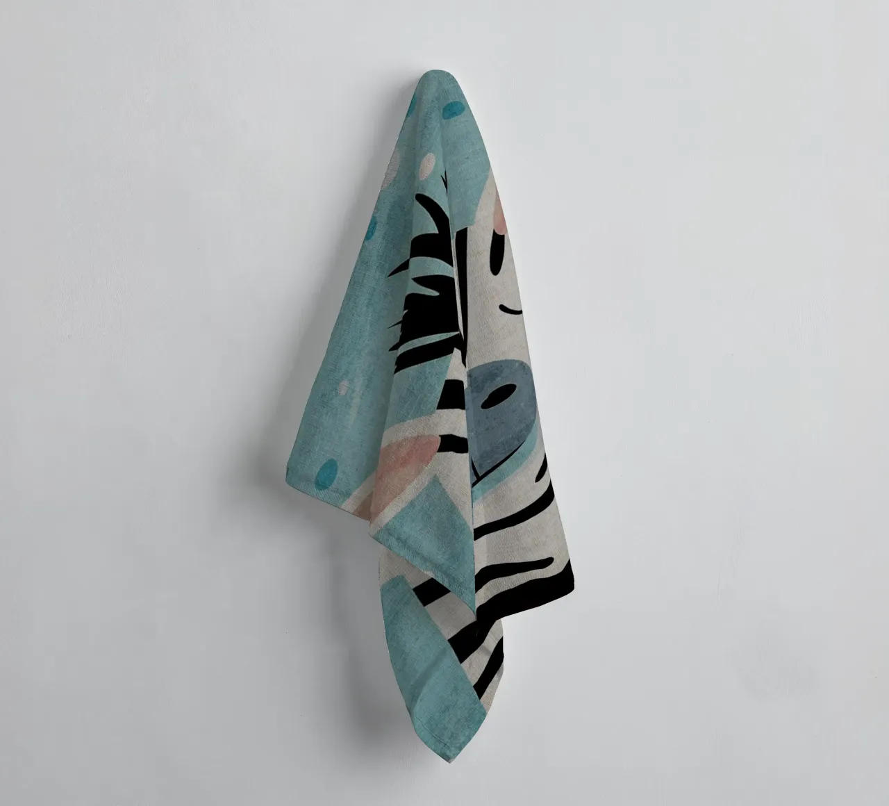 animale zebra asciugamano da bagno da Courtney Ohling