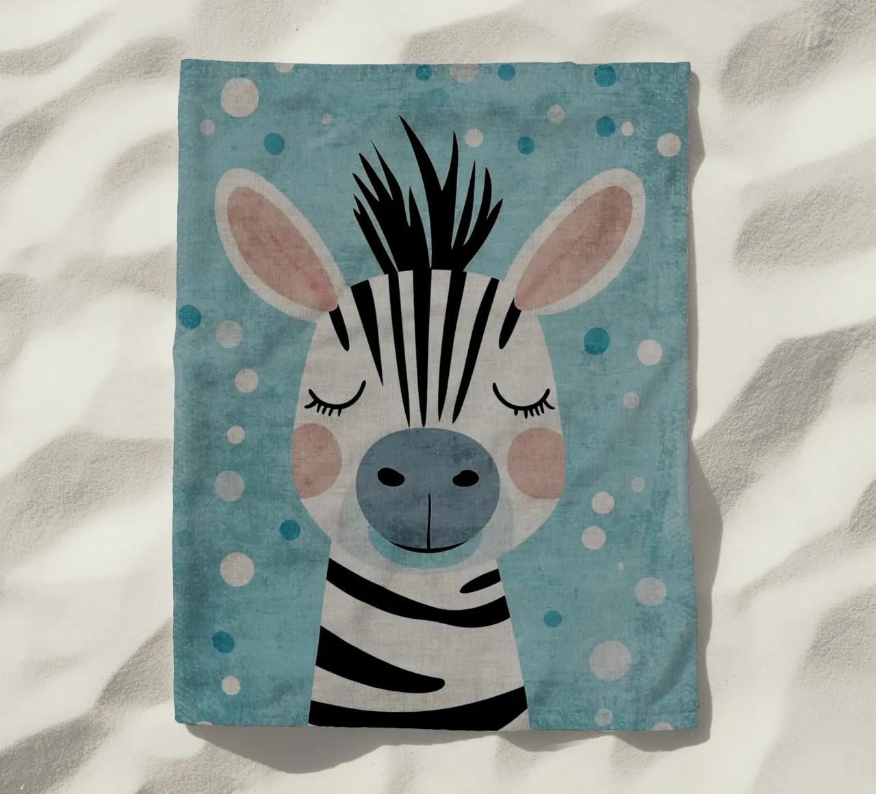 animale zebra telo mare da Courtney Ohling