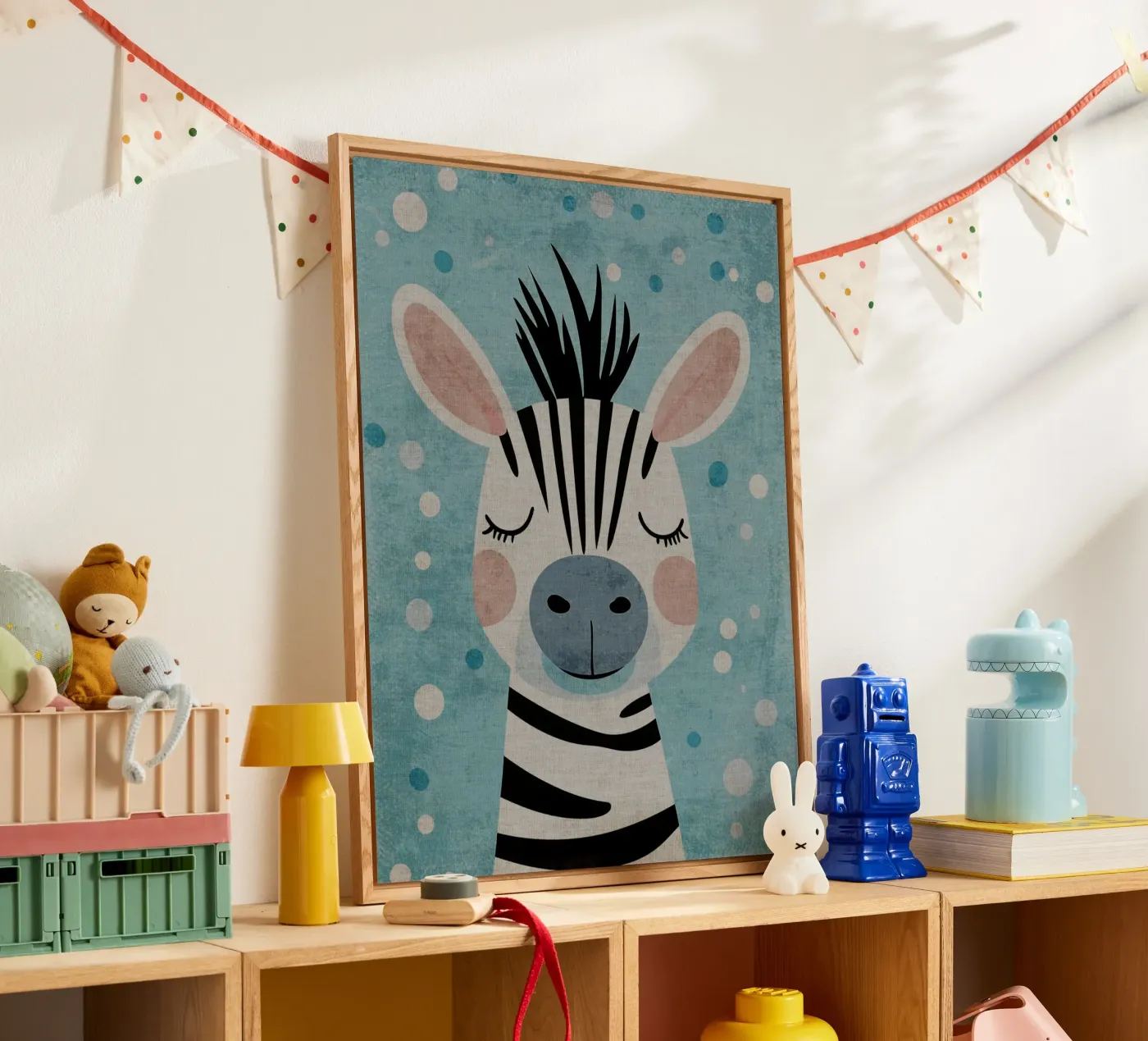 zebra animal plexiglass da Courtney Ohling