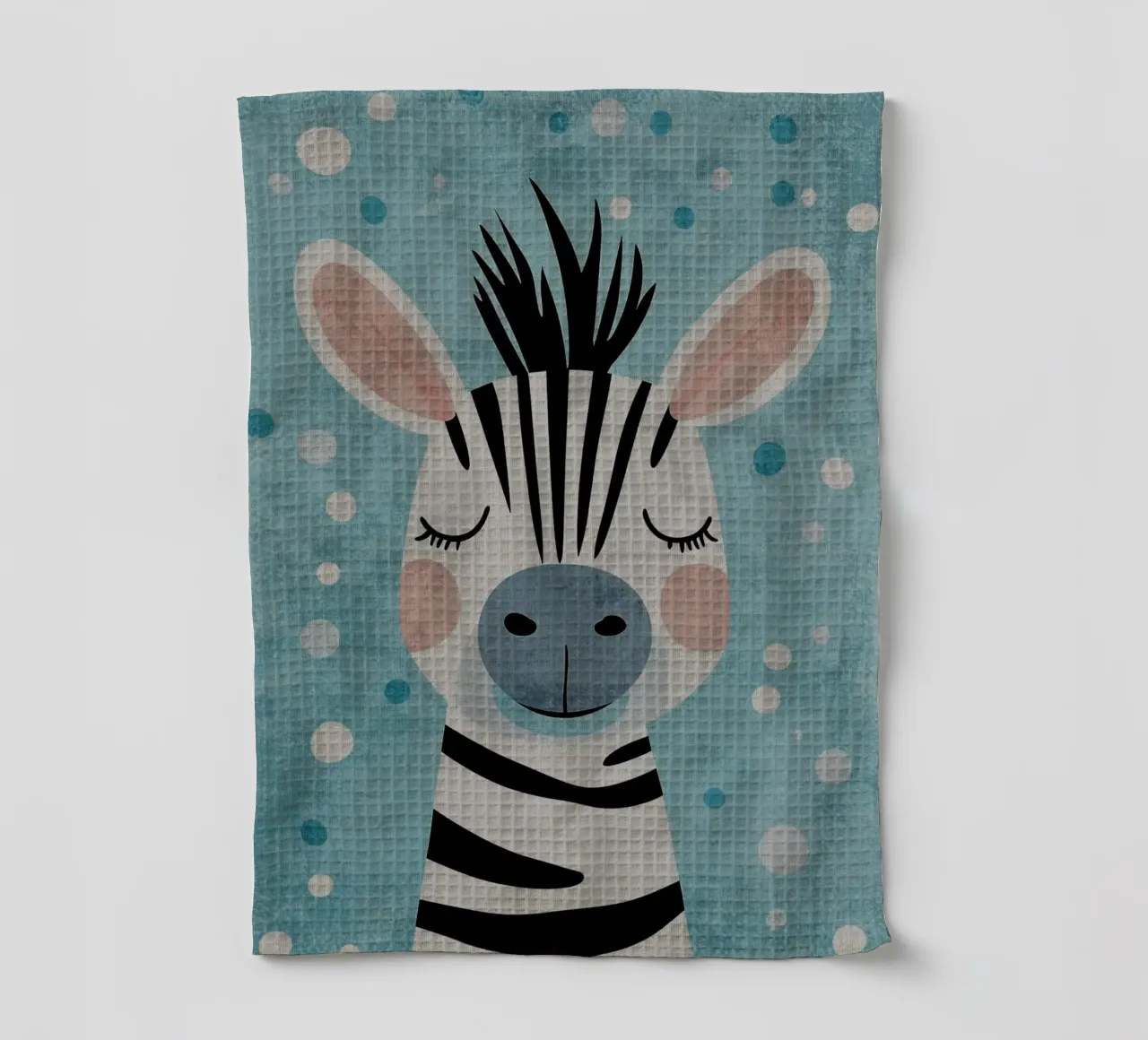 animale zebra canovaccio da cucina da Courtney Ohling