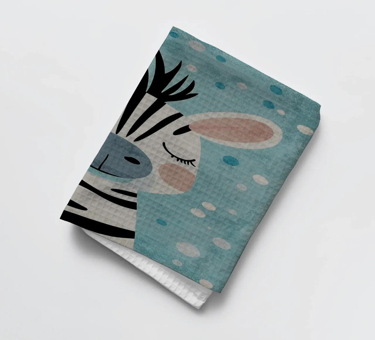 animale zebra canovaccio da cucina da Courtney Ohling