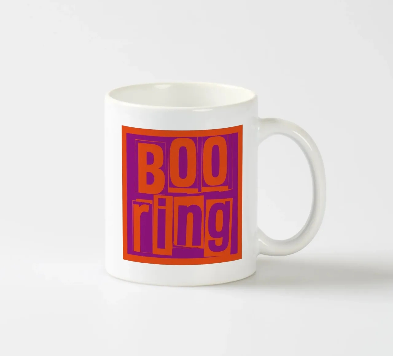 Boring tazza in ceramica da Flo Klein