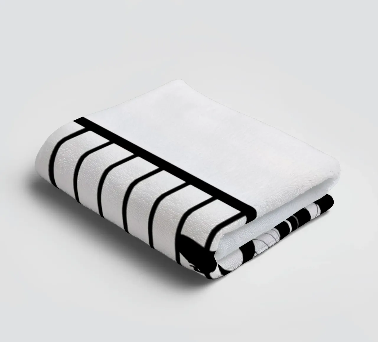 Bycicle on the bridge towel by anderm