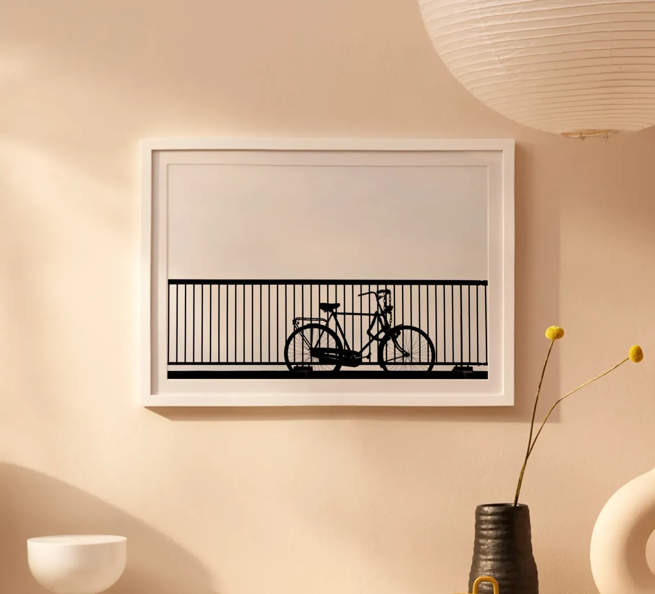 Bycicle on the bridge poster by anderm