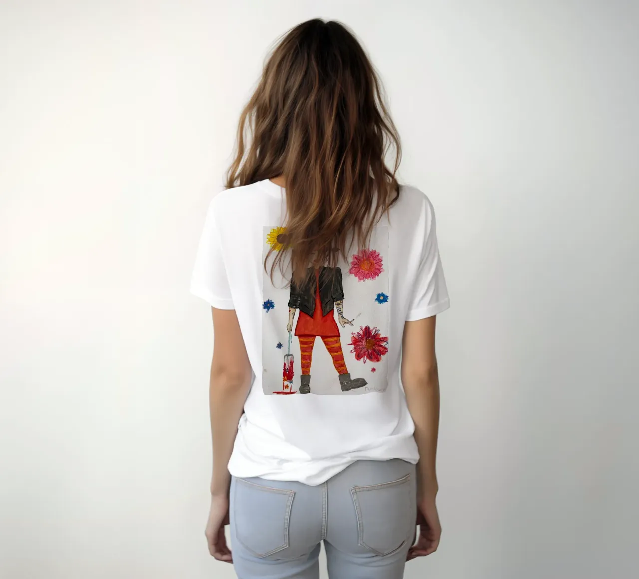 All grown up - Spinelli t-shirt da Femlouise.illustrations