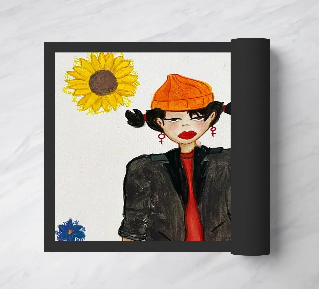 All grown up - Spinelli zerbino da Femlouise.illustrations