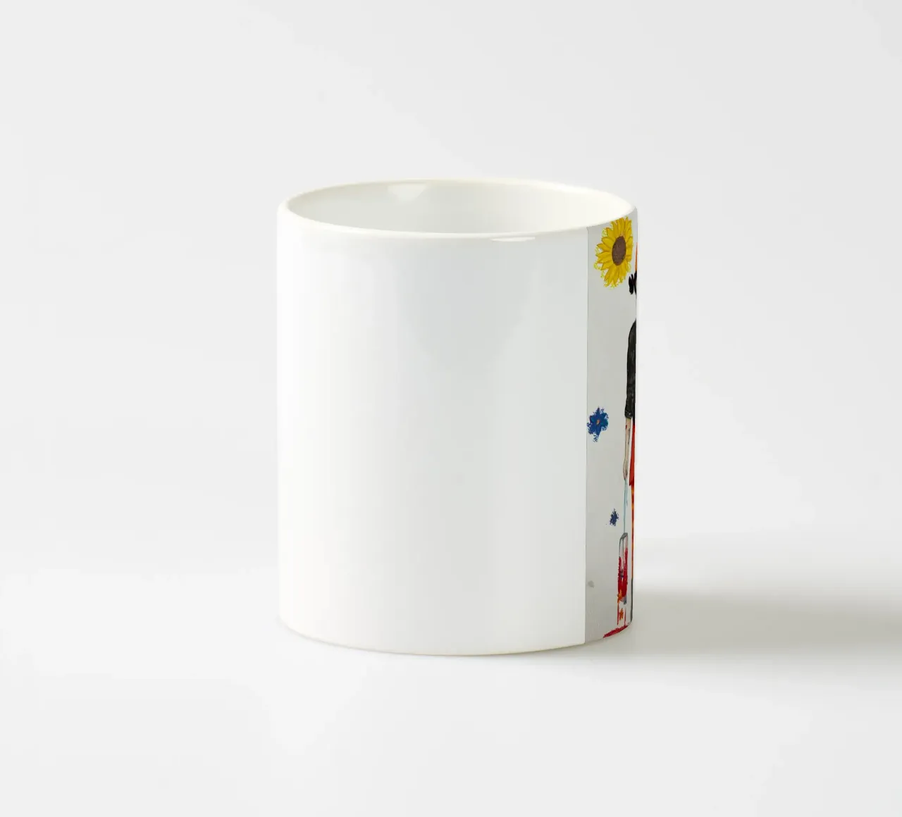 All grown up - Spinelli tazza in ceramica da Femlouise.illustrations
