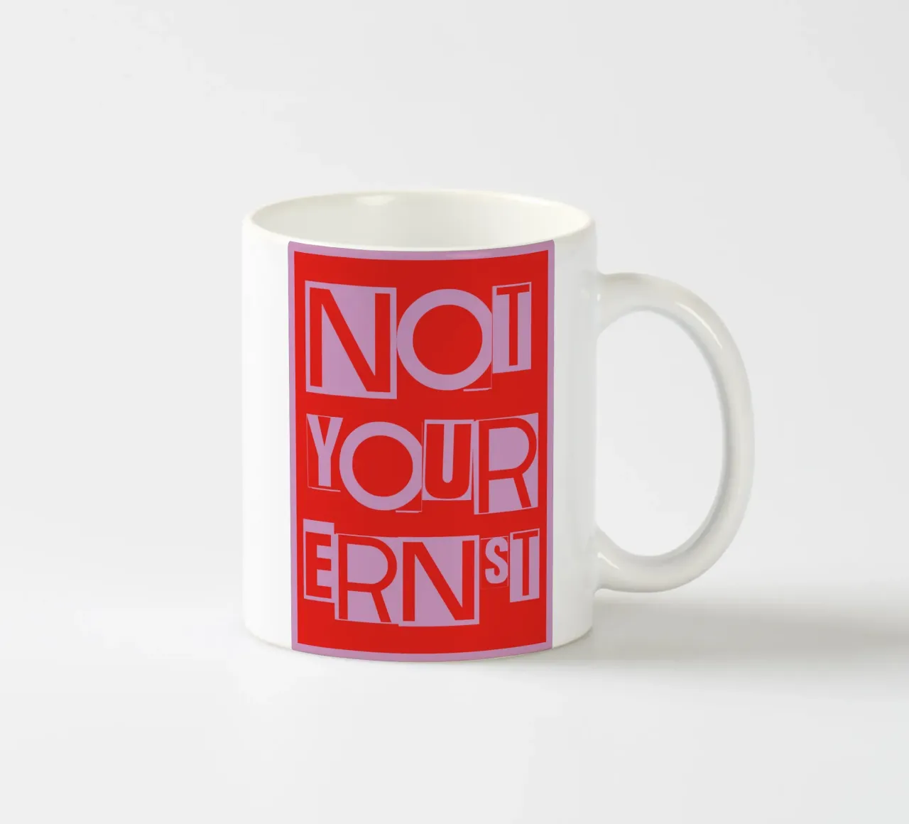 Ernst tazza in ceramica da Flo Klein